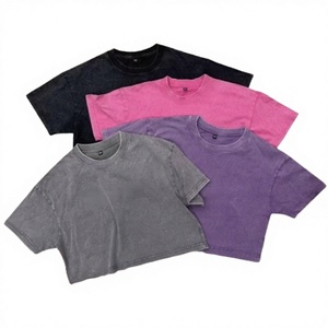 T-shirt décontracté pour femme avec logo personnalisé, coupe régulière, 210 GSM, 100 % coton, manches courtes, couleur gris, imprimé par transfert thermique - Product Image 2