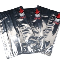 Liquide Jus De Fruits Boisson Paquet Bec Détergent Savon À Main Emballage Stockage Des Aliments FIBC 1500KG 10 L En Plastique Transparent BAVOIR Sac Dans La Boîte