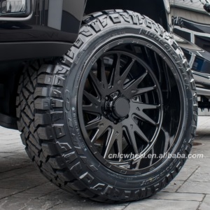 Rines de Aluminio para Camioneta de 20-26 Pulgadas, 5x139.7, 6x135, 6x139.7, 8x165.1, Compatibles con Wrangler, F150, F250, <span class=keywords><strong>Bronco</strong></span>, Ram 1500, GMC Silverado - Product Image 1