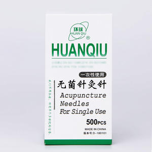 Aghi per Agopuntura Sterili Monouso con Tubo Guida in Acciaio Inossidabile 500 Pezzi/Scatola - Product Image 6