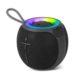 SODLK T26 BT Speaker Ball Round Mini portátil ao ar livre com corda Wireless Speaker