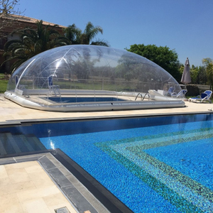 Commercial Grade Pvc Inflatable Transparent <strong>Pool</strong> Dome Swimming <strong>Pools</strong> Clear Cover Tent - Product Image 2