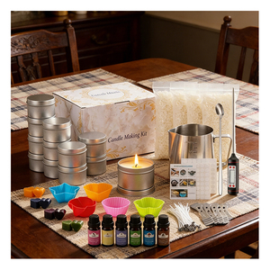 Table <b>Candle</b> Elegant Vessel Packaging Unscented Natural Wax Banquet Ceremony Boutique Presentation Collection Deluxe - Product Image 6