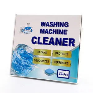 Eco friendly washing machine cleaning tablet household care