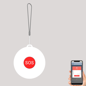 Smart Home Älterer fallender Notfall SOS Panic Button ZigBee Home Security Persönlicher Alarm <span class=keywords><strong>mit</strong></span> Tuya APP Control Sos Ruf taste - Product Image 3