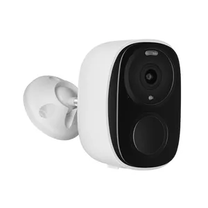 Novo 2K Bateria Câmera Alimentada Para Segurança Doméstica Smartphone App Remoto Standalone Smart Camera