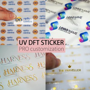 Etiquetas de Envio Personalizadas em PVC Transparente UV com Adesivo Frontal, Adesivos de Transferência 3D para Equipamentos Industriais e Embalagens de Produtos - Product Image 2