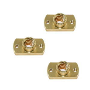 Juego de puntas de latón personalizadas del fabricante T8 Paso 2mm Tornillo de plomo <span class=keywords><strong>40</strong></span> T8 X 8 4 Arranques Varillas roscadas de zinc y acabado negro - Product Image 5