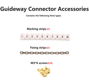 Hersteller UK Universal Compact Connectors 211/211B 32A/400V DIN-Schienen klemmen blöcke Set Kupfer Nylon Material Vorschub typ - Product Image 4