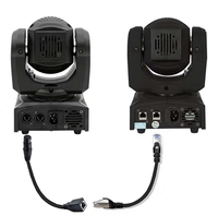 FCONNR Professional plus 3 Pin Powercon Dmx Combo Cable Combi Powercon