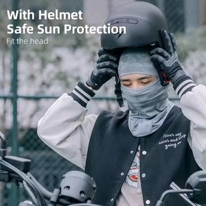 洛克罗斯夏季全脸自行车面具批发冰丝巴拉克拉瓦自行车摩托车运动钓鱼帽豆豆 - Product Image 2