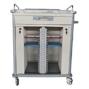 ACB-08 y tế Xe đẩy 20 trường hợp thép không gỉ bệnh nhân hồ sơ tập tin bệnh viện phòng sử dụng y tế biểu đồ chủ - Product Image 3