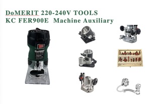 Domerit Gỗ Tay Tông Đơ Máy Định Tuyến 6/6.35Mm Đa Chức Năng Chế Biến Gỗ Với Điện Nguồn Điện Cho DIY & Công Nghiệp Sử Dụng - Product Image 6