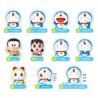 Lingdong Chuangxiang Doraemon, adorable marionnette à doigts, ornements, poupée robot chat, boîte aveugle, poupée en ABS faite à la main, jouet pour enfants