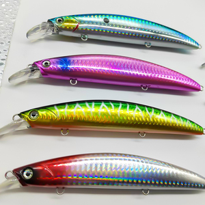 MISTER LURE 150mm 24.7g Esca Rigida Galleggiante per Lanci Lunghi, Minnow per Pesca in Mare, Spigola e Acqua Salata - Product Image 4