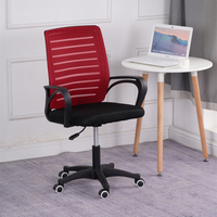 Chaise de bureau ergonomique en maille avec accoudoirs, vente en gros OEM ODM pour projets commerciaux