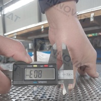 Tôle perforée en acier inoxydable 316L, épaisseur 1 mm à 6 mm, plaque métallique perforée résistante à la corrosion