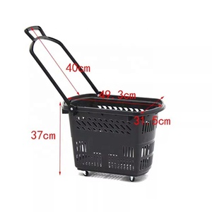 Groothandel Supermarkt Plastic Hand Commerciële Winkelmand Winkel Plastic Opbergmanden Doos - Product Image 1
