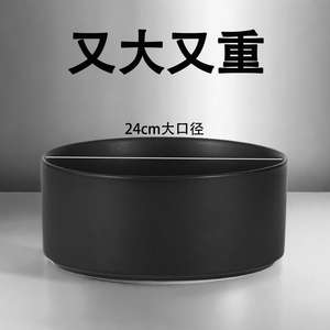 Grand bol en céramique bassin <span class=keywords><strong>pour</strong></span> <span class=keywords><strong>chien</strong></span> anti-chute eau potable intégré grand bol <span class=keywords><strong>pour</strong></span> <span class=keywords><strong>chien</strong></span> chat grande capacité porte-nourriture <span class=keywords><strong>pour</strong></span> chat bol de nourriture <span class=keywords><strong>pour</strong></span> <span class=keywords><strong>chien</strong></span> - Product Image 2