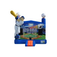 Structure gonflable commerciale en PVC 17x13x14 pieds pour enfants, thème Football et Baseball, pour divertissement, fêtes et location