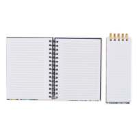 Kit de Journal Spirale Personnalisé en Gros avec Impression CMJN et Logo Personnalisé - Accessoires de Dessin, Autocollants de Scrapbooking, Ensemble Cadeau Souvenir