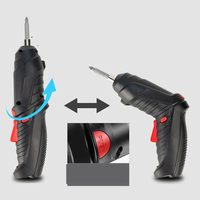 Vente chaude 47 pièces pliable 3.6V Mini batterie au lithium portable ensemble tournevis électrique