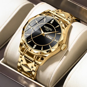 Reloj de Cuarzo para Hombre, Nuevo, a la Moda, Resistente al Agua, Correa de Acero Inoxidable, Caja de Aleación de 41 mm, Esfera de Cristal, Mecánico de Lujo, Envío Directo - Product Image 2
