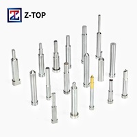 Fourniture d'usine de pièces de moule de précision : Matrices de poinçonnage en T, boutons et broches en carbure cémenté HRC59-61, 250k-300k coups, haute qualité