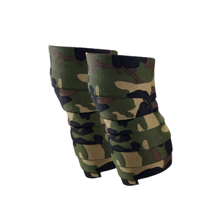 Bandes de compression élastiques durables pour le genou, attelle réglable pour l'entraînement sportif, accessoires de fitness pour la salle de sport, genouillères - Product Image 1