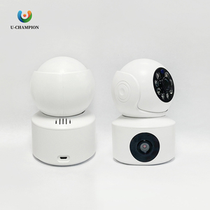 2025 Popular cámara de red inalámbrica bombilla WiFi ojo de pez 360 grados Mini Cámara seguridad para el hogar WiFi cámara panorámica Luz - Product Image 1