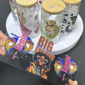 Trasferimenti UV DTF di Alta Qualità con Forte Elasticità per Bicchieri Trasparenti, Design Costellazioni - Product Image 4
