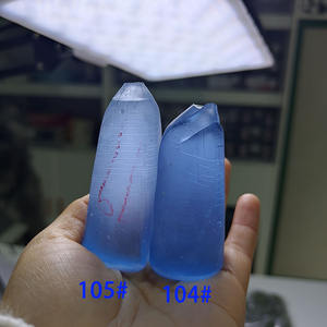 Materiales Sintéticos Sin Cortar 104 # -152 #   Espinela Azul en Bruto Sin Cortar 108 #   Materia Prima de Espinela para la Fabricación de Joyas - Product Image 4