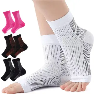 Fabrika doğrudan satış erkekler kadınlar tıbbi yumuşak rahat 20-30 mmHG ayak kol çorap