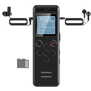 Aomago 5520 heures d'enregistrement audio, <span class=keywords><strong>dictaphone</strong></span>, enregistreur vocal numérique à activation vocale pour les conférences - Product Image 1