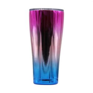 Tazas de Café y Vasos de Vino de Acero Inoxidable con Doble Pared Aislada y Diseño Curvo, Construcción Metálica con Tapa Deslizante - Product Image 2