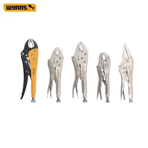 Wynns Long Nose Straight Jaw Locking Plier vise grip C Clamp grip clamps swivel locking pliers