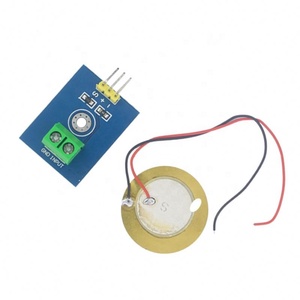 Kit de Bricolaje, Módulo de Sensor de Vibración Piezoeléctrico de Cerámica de 3.3V/5V, Controlador Analógico, Componentes Electrónicos, Sensor para Arduino UNO R3 - Product Image 1