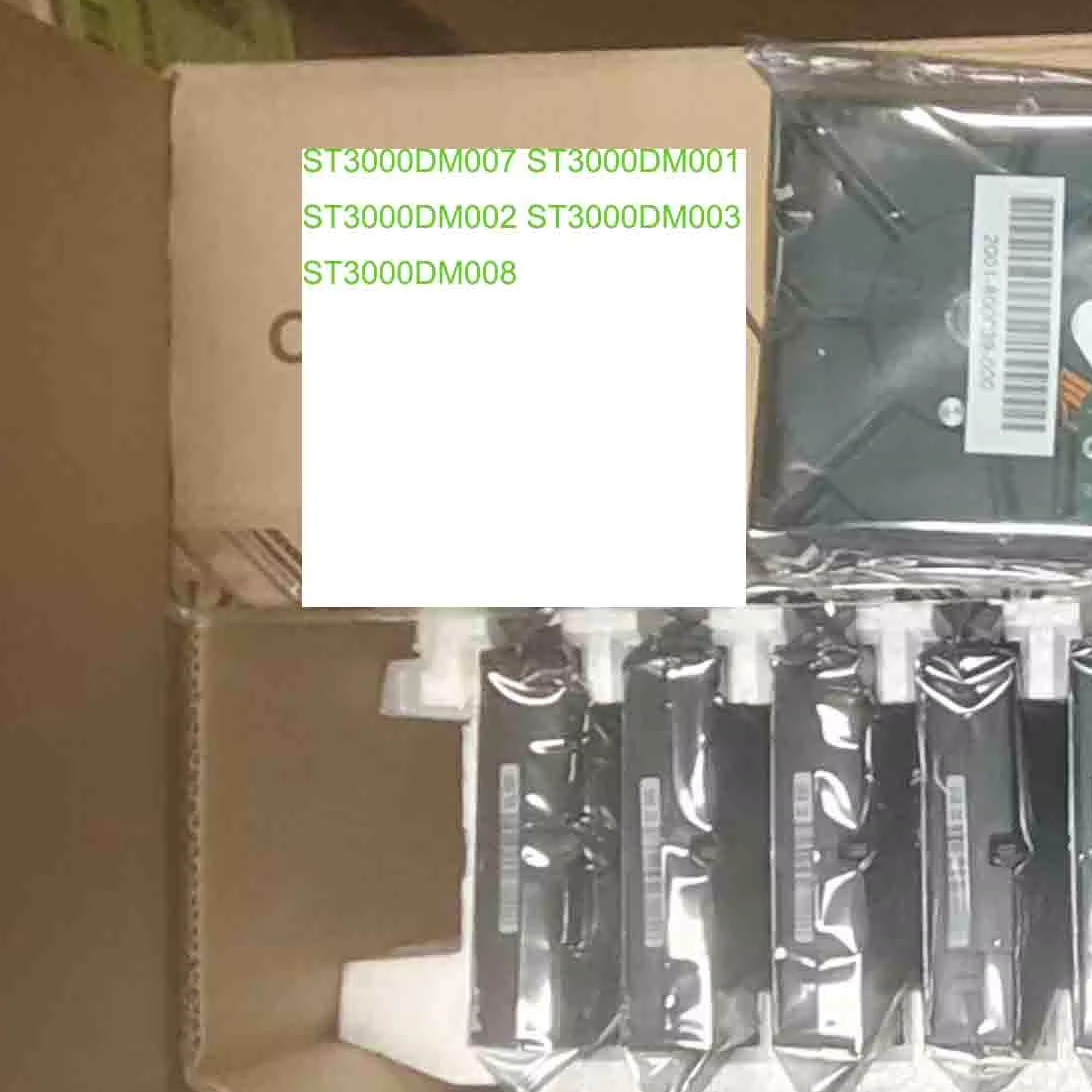 Desktop Barracuda HDD for ST3000DM008 3TB 3.5" SATA 6Gb/s 7200RPM 64MB <strong>Hard</strong> Disk <strong>Drive</strong> for for Home Office Computer Storage