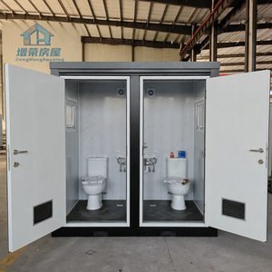 ห้องน้ำสำเร็จรูปแบบตู้คอนเทนเนอร์สำหรับใช้งานกลางแจ้ง ขนาด 40 ฟุต สำหรับ 2 คน ปี 2026 เหมาะสำหรับสวนสาธารณะ - Product Image 3