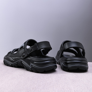 Sportsandalen Voor Heren, Verstelbare Bandjes, Dikke Zool, Antislip, Comfortabel Voor Buiten En Op Het Strand - Product Image 4