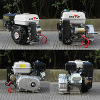 Moteur à essence monocylindre 4 temps refroidi par air BISON (CHINE) 163cc 168F 5,5 ch EURO 5 Haute rigidité Longue durée de vie