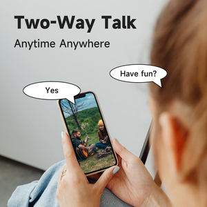 WiFi Smart Indoor CCTV <strong>Camera</strong> for Home Security Baby Care 360-Degree Wireless Network PTZ <strong>IP</strong> <strong>Camera</strong> Built-In Siren Mic - Product Image 5