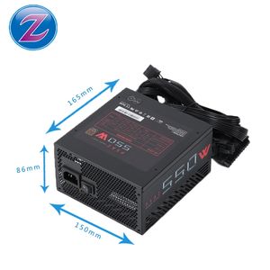 แหล่งจ่ายไฟคอมพิ<span class=keywords><strong>ว</strong></span>เตอร์แบบโมดูลาร์ ATX <span class=keywords><strong>ราคา</strong></span>โรงงาน 80plus Bronze Gold 500W 600W <span class=keywords><strong>700W</strong></span> 800W พร้อมไฟ RGB - Product Image 2