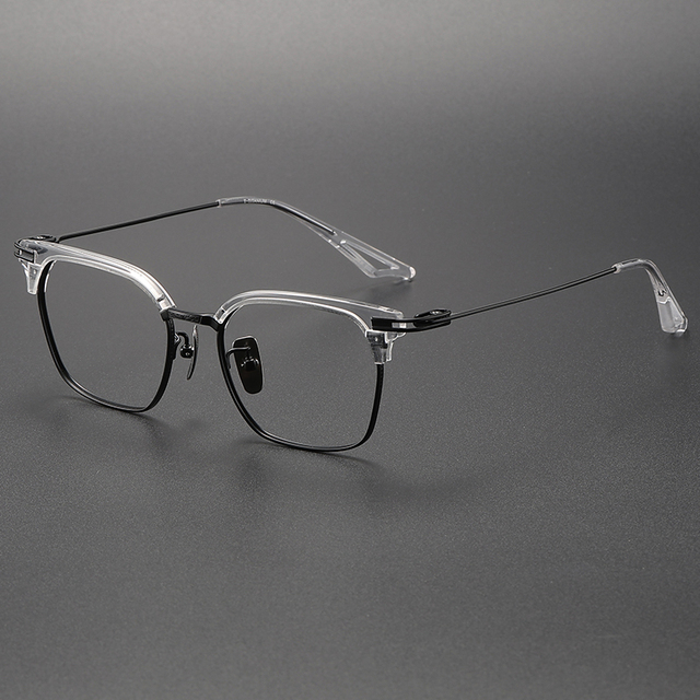Anti Blue Light Blocking Glasses New Designer Square Optical Eye Glasses Women Men Acetate Spects Oversized Eyeglasses Frames