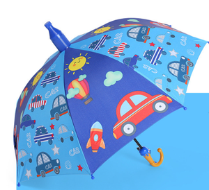 Paraguas Infantil de Alta Calidad, Resistente al Agua, con Estampado de Dibujos Animados, Apertura Automática, Semiautomático - Product Image 3