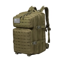 Sac à dos tactique de chasse GAF 900D Oxford imperméable avec cadre interne, système d'hydratation 3 jours, capacité 45L, bretelles arquées