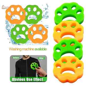 Skynuo pengering pakaian silikon, dapat digunakan kembali alat pembersih cucian hewan peliharaan penghilang bulu anjing dan kucing Filter pembersih rambut - Product Image 3