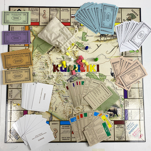 OEM/ODM Impression sur papier Jeu de société familial Ensemble personnalisé Jeu de société de table Monopoli Cartes de jeu pour adulte - Product Image 3