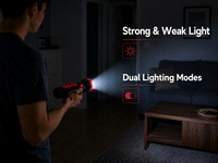 Lampe de recherche LED 1000W BN-337, lampe torche portative avec ampoule WLED, corps en ABS, charge USB, température de couleur 6000K, camping