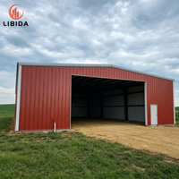 Almacén de Acero Prefabricado de Alta Capacidad, Estructura de Acero Estable para Almacenamiento de Materia Prima y Productos Terminados